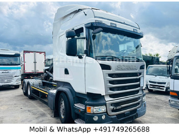 شاحنة برافعة خطافية SCANIA R 450