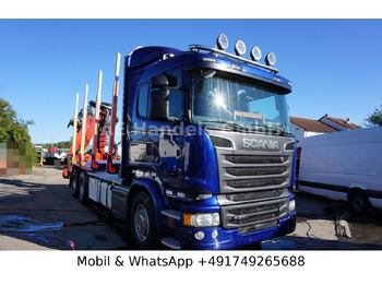 شاحنة قطع الأشجار SCANIA R 580