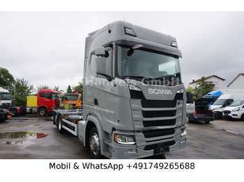ناقلة حاويات/ شاحنة حاويات SCANIA S 450