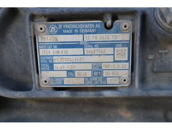 صندوق التروس - شاحنة ZF 12TX2620DD  81.32004-6407: صورة 5