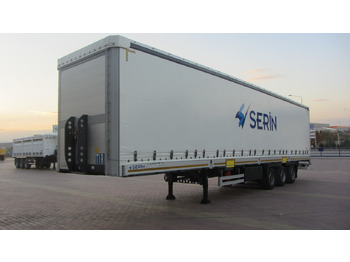 نصف مقطورة بستائر جانبية SERIN