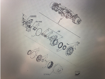 لمحور الأمامي CASE