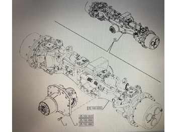 لمحور الأمامي CASE