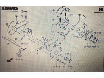 أسطوانات المكابح CLAAS