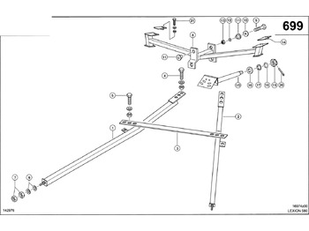أجزاء الهيكل السفلي CLAAS