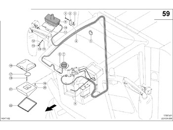 كابلات/ ضفيرة الأسلاك CLAAS