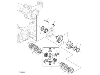 أقراص المكابح JOHN DEERE