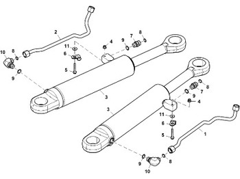 أسطوانة هيدروليكية JOHN DEERE