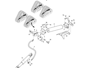 أسطوانة هيدروليكية JOHN DEERE