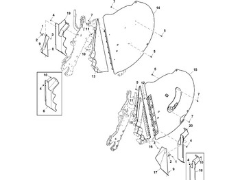 هيكل السيارة الخارجية JOHN DEERE