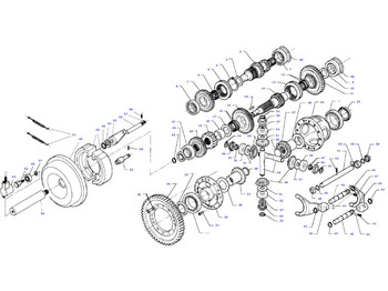 علبة التروس و قطع الغيار MASSEY FERGUSON