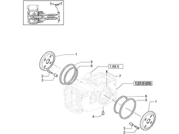 أقراص المكابح NEW HOLLAND