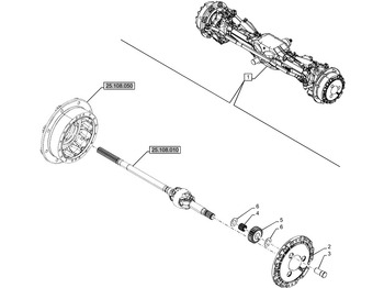 نقل الحركة NEW HOLLAND
