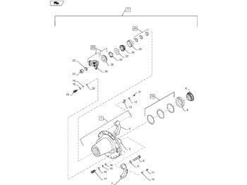 نقل الحركة NEW HOLLAND