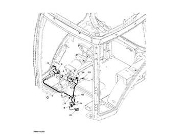 كابلات/ ضفيرة الأسلاك JOHN DEERE