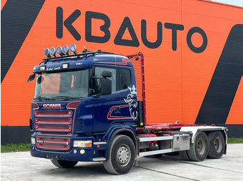 شاحنة برافعة خطافية SCANIA R 500