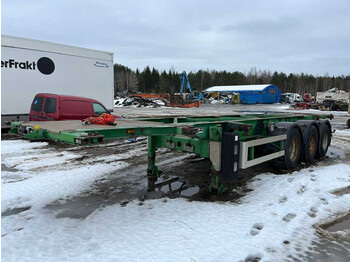 ناقل حاوية/ نصف مقطورة بحاوية TURBO'S HOET