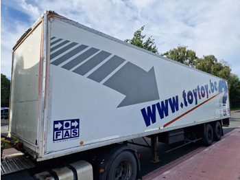 نصف مقطورة بصندوق مغلق Fruehauf D32C / LAMMES - BLATT - SPRING: صورة 3