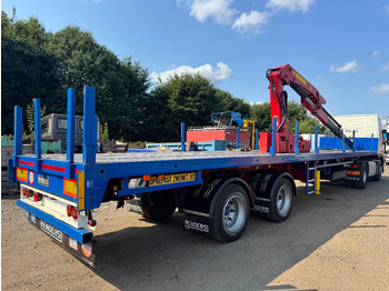 نصف مقطورة مسطحة RENDERS