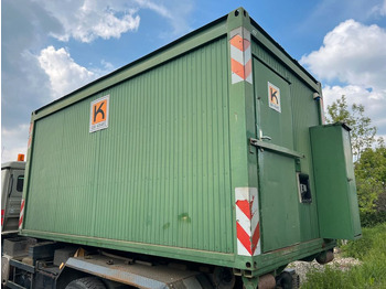 رافعة خطافية/ نظام اللودر الانزلاقي Büro Container mit Heizung Licht Tisch Schränke: صورة 4
