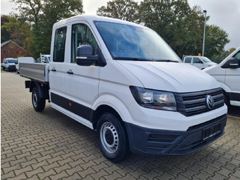 شاحنة توصيل مفتوحة, الشاحنات الصغيرة كابينة مزدوجة Volkswagen Crafter 35 Doka TDI Pritsche MR KLIMA TEMPOMAT: صورة 3