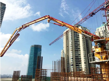 مضخة خرسانة ثابتة للبيع  XCMG Schwing Concrete Distributor HGP32 High Efficiency 22kw 32m Hydraulic Spider Concrete Placing Boom Made in China: صورة 2