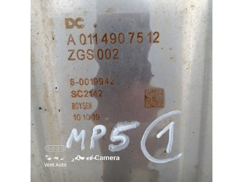 محول حفاز - شاحنة Mercedes-Benz ACTROS MP5 A0114907512   Mercedes-Benz A0114907512: صورة 4 محول حفاز - شاحنة Mercedes-Benz ACTROS MP5 A0114907512   Mercedes-Benz A0114907512: صورة 4