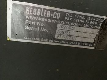 لمحور الأمامي LIEBHERR