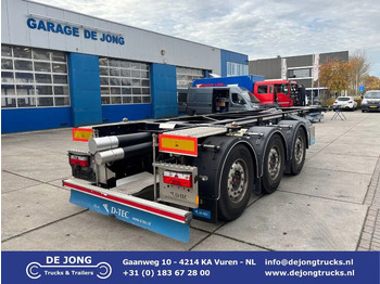 ناقل حاوية/ نصف مقطورة بحاوية D-TEC