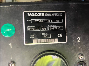 آلات الإنشاء WACKER NEUSON E 700 M: صورة 5