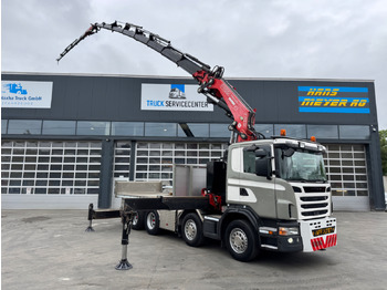 شاحنة كرين SCANIA G480 8x4 SZM/Pritsche Fassi 950: صورة 3