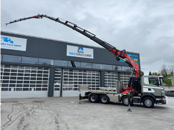 شاحنة كرين SCANIA G480 8x4 SZM/Pritsche Fassi 950: صورة 4