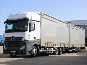 شاحنة ذات ستائر جانبية MERCEDES-BENZ Actros 2542