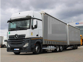شاحنة ذات ستائر جانبية MERCEDES-BENZ Actros 2542