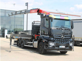 شاحنة كرين Mercedes-Benz Arocs 2542, 6X2, EURO 6, CAMERA, PALFINGER PK 24: صورة 2