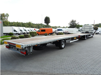 ناقلة حاويات/ شاحنة حاويات DAF LF 230 CONTAINER CARRIER PLATFORM + TRAILER WEBASTO CRUISE CONTROL LED LIGHTS PNEUMATICS AUTOMATIC TRANSMISSION  TWIN WHEELS AIR CONDITIONING  230HP: صورة 3