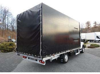 شاحنة مغلقة بستائر جانبية للبيع  Opel MOVANO  PRITSCHE PLANE 10 PALETTEN WEBASTO  A/C: صورة 3
