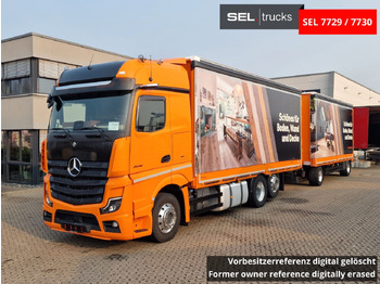 شاحنة ذات ستائر جانبية MERCEDES-BENZ Actros 2548