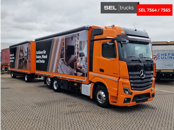 شاحنة ذات ستائر جانبية Mercedes-Benz Actros 2548 / Retarder Mercedes-Benz Actros 2548 / Retarder: صورة 3
