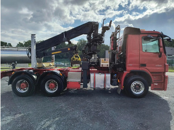 شاحنة قطع الأشجار, شاحنة كرين Mercedes-Benz Actros 3360 V8 CRANE HIAB 251S80 - 6X4 - V8: صورة 4