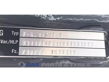 لمحور الأمامي - شاحنة Mercedes-Benz Mercedes F-4.1/C17.5 Vooras A 972 331 12 01: صورة 4