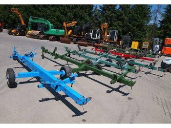 مقطورة برأس حصادة