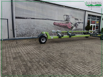 مقطورة برأس حصادة