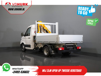 شاحنة توصيل مغلقة Volkswagen Crafter 50 165 pk Effer 352S Kraan/ Crane/ Kran/ Autokran/ PTO/ Open laadbak/ Dubbel Lucht: صورة 3 شاحنة توصيل مغلقة Volkswagen Crafter 50 165 pk Effer 352S Kraan/ Crane/ Kran/ Autokran/ PTO/ Open laadbak/ Dubbel Lucht: صورة 3