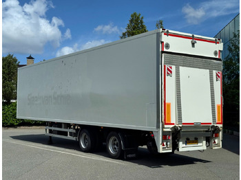 نصف مقطورة بصندوق مغلق HTF 2-AS Heiwo 1240 x 250 x 272 CM Inwendig Stuuras Laadklep APK TOT 07-2026: صورة 3 نصف مقطورة بصندوق مغلق HTF 2-AS Heiwo 1240 x 250 x 272 CM Inwendig Stuuras Laadklep APK TOT 07-2026: صورة 3