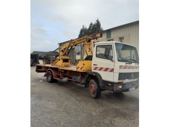 شاحنات مسطحة, شاحنة كرين Camion tarieres Plantation Poteaux France Telecom: صورة 2