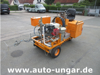 معــدات الاسفلت Graco LineLazer II 5900  auf Zindel VarioZet Linedriver Perlstreuer + Airless-Farb-Spritze Hofmann: صورة 2