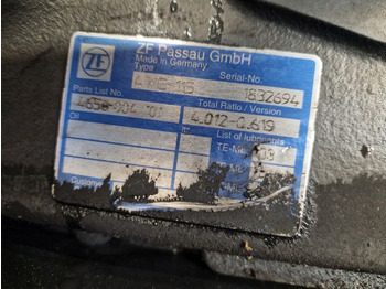 صندوق التروس ZF Industrial 4WG-115 Gearbox: صورة 2 صندوق التروس ZF Industrial 4WG-115 Gearbox: صورة 2