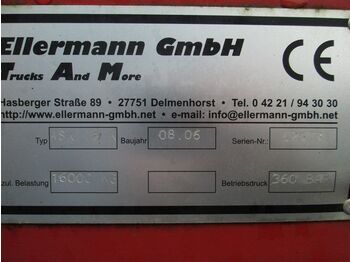 رافعة خطافية/ نظام اللودر الانزلاقي Diversen Ellermann ASK18K: صورة 3 رافعة خطافية/ نظام اللودر الانزلاقي Diversen Ellermann ASK18K: صورة 3