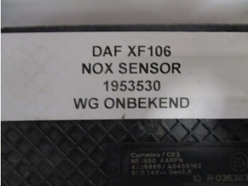 النظام الكهربائي - شاحنة DAF XF 106 1953530 NOX SENSOR: صورة 2 النظام الكهربائي - شاحنة DAF XF 106 1953530 NOX SENSOR: صورة 2